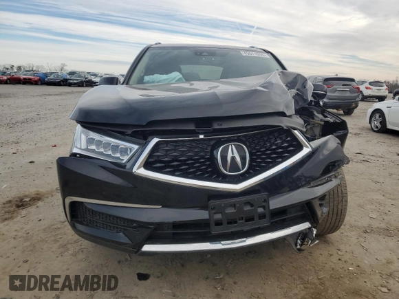 2019 Acura MDX Technology with VIN 5J8YD4H71KL032653, listed as a Copart auction lot 45511055 with Not provided miles and Salvage title. Bid and sale history available at DreamBid. Image 5.