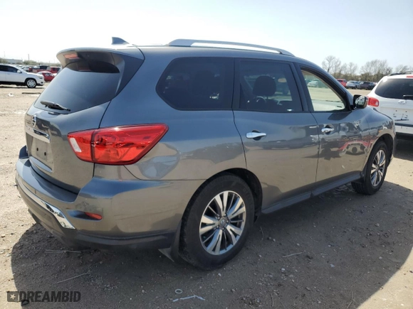 2020 Nissan Pathfinder S with VIN 5N1DR2AN4LC590277, listed as a Copart auction lot 47767235 with 59,451 mi miles and Salvage Title. Bid and sale history available at carsss.com. Image 3.