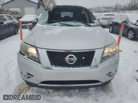 2013 Nissan Pathfinder S with VIN 5N1AR2MM3DC683721, listed as a Copart auction lot 46136365 with 192,177 mi miles and Salvage Title. Bid and sale history available at carsss.com. Image 5.