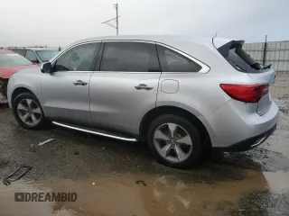 2014 Acura MDX with VIN 5FRYD4H21EB029163, listed as a Copart auction lot 45556965 with Not provided miles and Salvage title. Bid and sale history available at DreamBid. Image 2.