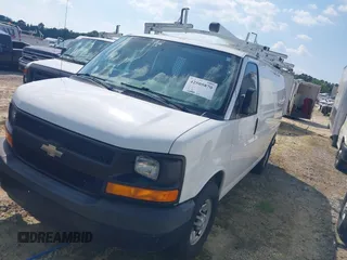 2016 Chevrolet Express Cargo with VIN 1GCWGAFF2G1334087, listed as a IAAI auction lot 42505870 with 205,983 mi miles and . Bid and sale history available at DreamBid. Image 2.