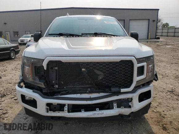 2018 Ford F-150 XL with VIN 1FTEW1EP7JFE27710, listed as a Copart auction lot 58837255 with 148,126 mi miles and Clean title. Bid and sale history available at DreamBid. Image 5.