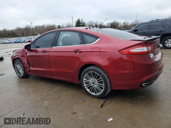 2016 Ford Fusion SE with VIN 3FA6P0T98GR337516, listed as a Copart auction lot 82755884 with 91,027 mi miles and Salvage title. Bid and sale history available at DreamBid. Image 2.
