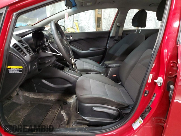 2014 Kia Forte LX with VIN KNAFX4A68E5226486, listed as a Copart auction lot 51178745 with 89,632 mi miles and Salvage Title. Bid and sale history available at carsss.com. Image 7.