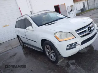 2011 Mercedes-Benz GL-Class GL 450 with VIN 4JGBF7BE1BA641658, listed as a IAAI auction lot 41756641 with 148,474 mi miles. Bid and sale history available at carsss.com. Image 1.