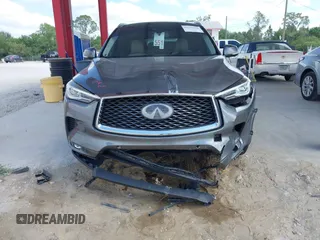 2019 Infiniti QX50 Essential with VIN 3PCAJ5M14KF107297, listed as a IAAI auction lot 42279368 with 93,168 mi miles and . Bid and sale history available at DreamBid. Image 6.