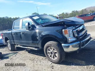 2021 Ford Super Duty F-250 SRW XL with VIN 1FT7W2B61MEE02841, listed as a IAAI auction lot 41454119 with 54,703 mi miles. Bid and sale history available at carsss.com. Image 13.