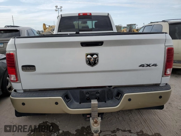 2015 Ram 3500 Longhorn with VIN 3C63RRKL7FG595603, listed as a Copart auction lot 76554154 with 118,271 mi miles and Non Repairable. Bid and sale history available at carsss.com. Image 6.