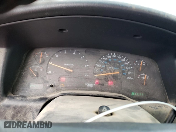 2001 Dodge Dakota Sport with VIN 1B7GG22N21S308680, listed as a Copart auction lot 89199535 with 246,337 mi miles and Salvage Title. Bid and sale history available at carsss.com. Image 9.