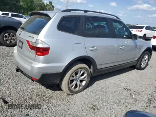 2009 BMW X3 xDrive30i with VIN WBXPC93459WJ27056, listed as a Copart auction lot 50306355 with 147,465 mi miles and Clean Title. Bid and sale history available at carsss.com. Image 3.
