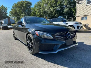 2017 Mercedes-Benz C 43 AMG with VIN WDDWK6EB8HF541457, listed as a Copart auction lot 73664584 with 133,312 mi miles and Clean title. Bid and sale history available at DreamBid. Image 4.
