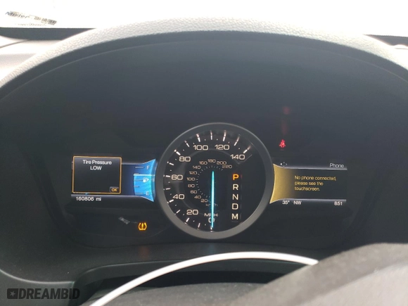 2014 Ford Explorer Limited with VIN 1FM5K8F87EGC28759, listed as a Copart auction lot 47454405 with 160,806 mi miles and Salvage Title. Bid and sale history available at carsss.com. Image 9.
