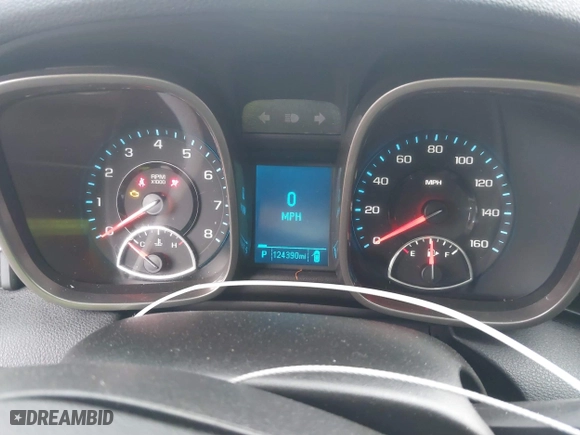 2013 Chevrolet Malibu LS with VIN 1G11B5SA1DF273977, listed as a IAAI auction lot 41544884 with 124,390 mi miles. Bid and sale history available at carsss.com. Image 7.