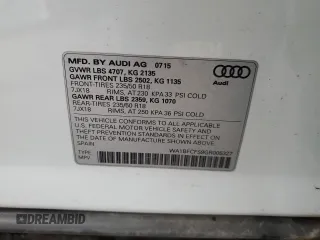 2016 Audi Q3 Premium Plus z VIN WA1BFCFS9GR005327, wystawiony jako Copart lot #50389585 z przebiegiem 105 616 mil mil oraz Szkoda całkowita • Salvage title. Historia ofert i sprzedaży dostępna na DreamBid. Obrazek 13.