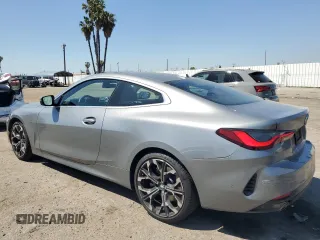 2025 BMW 4 Series 430i with VIN WBA43DA07SCS63339, listed as a Copart auction lot 51535265 with 10,594 mi miles and Salvage title. Bid and sale history available at DreamBid. Image 2.