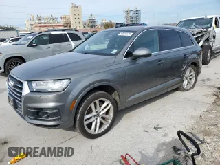2017 Audi Q7 Prestige with VIN WA1VAAF74HD021400, listed as a Copart auction lot 87921175 with 62,577 mi miles and Salvage Title. Bid and sale history available at carsss.com. Image 1.