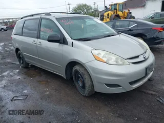 2006 Toyota Sienna CE with VIN 5TDZA23C46S549163, listed as a IAAI auction lot 42177655 with 200,231 mi miles and . Bid and sale history available at DreamBid. Image 1.