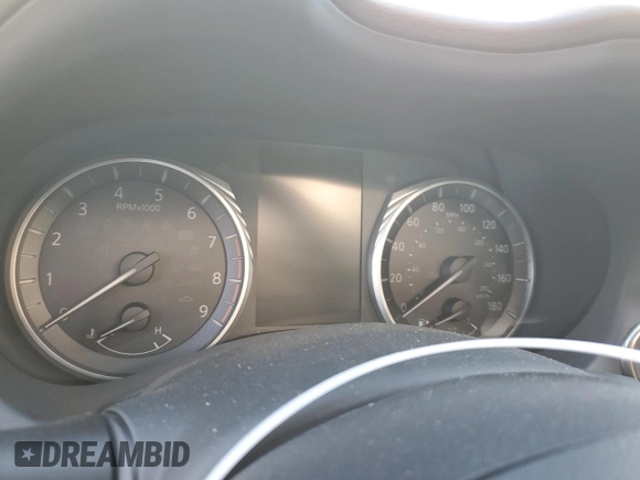2024 Infiniti Q50 Red Sport 400 with VIN JN1FV7DP6RM660516, listed as a Copart auction lot 88334235 with Not Provided miles and Salvage Title. Bid and sale history available at DreamBid. Image 9.