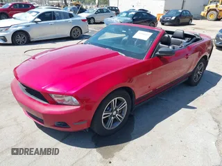 2011 Ford Mustang V6 with VIN 1ZVBP8EM6B5108804, listed as a IAAI auction lot 41966445 with 239,146 mi miles and . Bid and sale history available at DreamBid. Image 2.