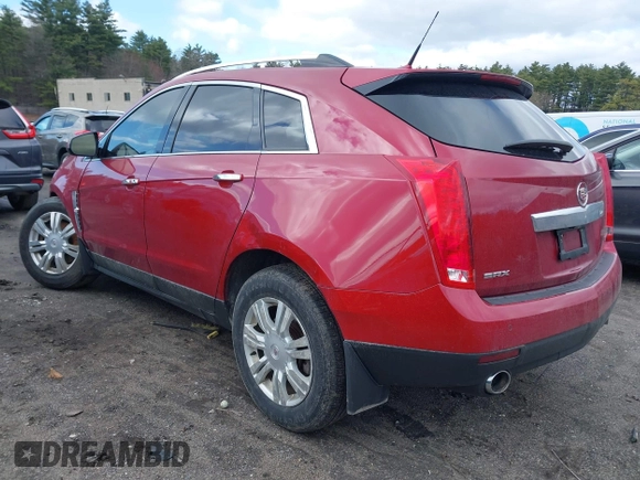 2012 Cadillac SRX Luxury Collection with VIN 3GYFNAE35CS634058, listed as a IAAI auction lot 41962999 with 169,066 mi miles and . Bid and sale history available at carsss.com. Image 3.
