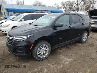 2023 Chevrolet Equinox LS z VIN 3GNAXSEG3PL120199, wystawiony jako Copart lot #49508065 z przebiegiem 43 775 mil mil oraz Szkoda całkowita • Salvage title. Historia ofert i sprzedaży dostępna na DreamBid. Obrazek 1.