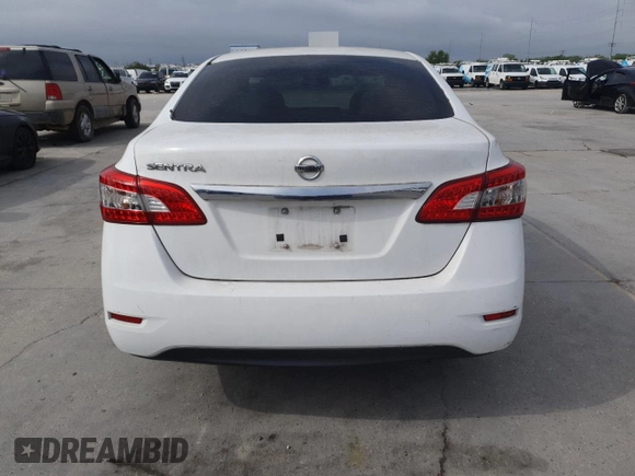 2015 Nissan Sentra S with VIN 3N1AB7AP7FY376067, listed as a Copart auction lot 51502025 with 143,619 mi miles and Clean Title. Bid and sale history available at carsss.com. Image 6.