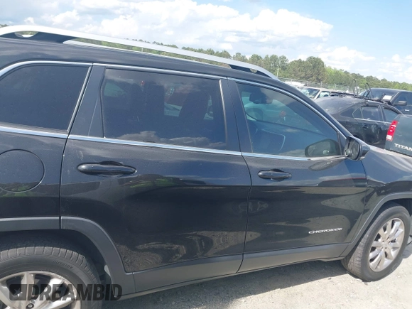 2014 Jeep Cherokee Limited with VIN 1C4PJMDS0EW240720, listed as a IAAI auction lot 41978131 with 114,560 mi miles. Bid and sale history available at carsss.com. Image 12.