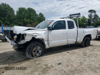 2019 Toyota Tacoma SR with VIN 5TFSX5EN0KX066144, listed as a Copart auction lot 58041625 with Not provided miles and Salvage title. Bid and sale history available at DreamBid. Image 1.
