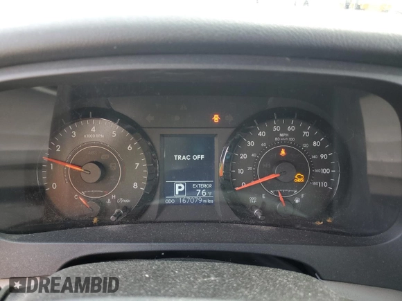 2015 Toyota Sienna L with VIN 5TDZK3DC0FS528361, listed as a Copart auction lot 48076245 with 167,079 mi miles and Salvage Title. Bid and sale history available at DreamBid. Image 9.