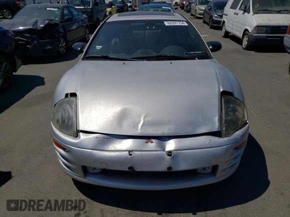 2001 Mitsubishi Eclipse with VIN 4A3AC54H91E179908, listed as a Copart auction lot 62297754 with 116,639 mi miles and Salvage Title. Bid and sale history available at DreamBid. Image 5.