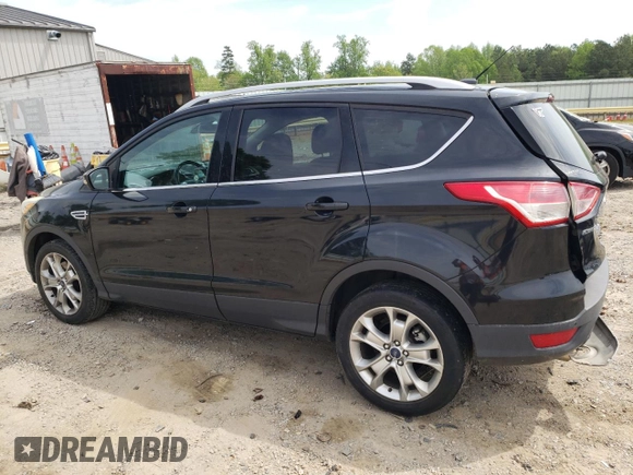 2014 Ford Escape Titanium with VIN 1FMCU9J90EUE04866, listed as a Copart auction lot 54182455 with 202,066 mi miles and Salvage Title. Bid and sale history available at carsss.com. Image 2.