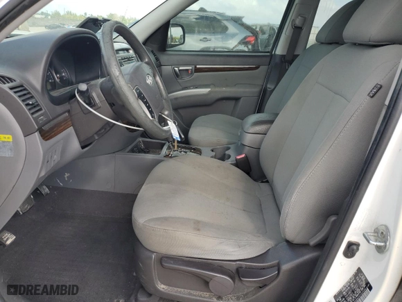2012 Hyundai Santa Fe GLS with VIN 5XYZG3AB6CG102504, listed as a Copart auction lot 51894895 with 210,860 mi miles and Salvage Title. Bid and sale history available at carsss.com. Image 7.