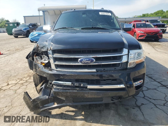 2017 Ford Expedition Limited z VIN 1FMJU2AT7HEA02755, wystawiony jako Copart lot #55027025 z przebiegiem 187 016 mil mil oraz Szkoda całkowita • Salvage title. Historia ofert i sprzedaży dostępna na DreamBid. Obrazek 5.