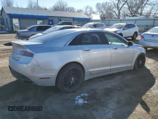 2014 Lincoln MKZ with VIN 3LN6L2J95ER822967, listed as a Copart auction lot 46287135 with 111,024 mi miles and Salvage Title. Bid and sale history available at carsss.com. Image 3.