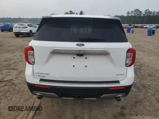 2021 Ford Explorer Limited with VIN 1FMSK8FHXMGA25091, listed as a Copart auction lot 43175235 with 40,481 mi miles and Salvage Title. Bid and sale history available at carsss.com. Image 6.