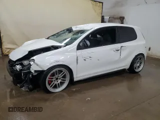 2010 Volkswagen Golf GTI with VIN WVWED7AJ6AW241585, listed as a Copart auction lot 55437485 with 127,760 mi miles and Clean title. Bid and sale history available at DreamBid. Image 1.