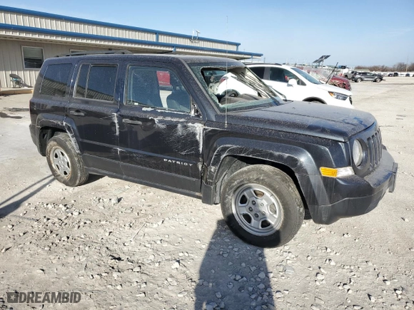 2015 Jeep Patriot Sport with VIN 1C4NJPBB7FD164373, listed as a Copart auction lot 48613765 with 85,027 mi miles and Salvage Title. Bid and sale history available at carsss.com. Image 4.