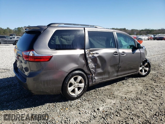 2016 Toyota Sienna LE AAS with VIN 5TDKK3DC7GS691821, listed as a Copart auction lot 46856565 with 160,114 mi miles and Non Repairable. Bid and sale history available at carsss.com. Image 3.