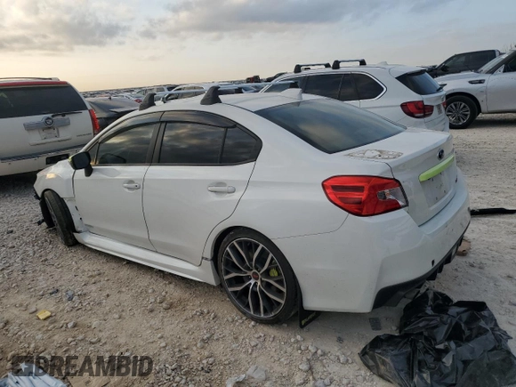 2021 Subaru WRX STI with VIN JF1VA2E68M9806350, listed as a Copart auction lot 86942334 with 46,687 mi miles and Salvage Title. Bid and sale history available at carsss.com. Image 2.