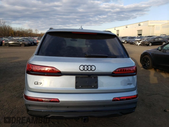2024 Audi Q7 Premium Plus with VIN WA1LXBF71RD009928, listed as a Copart auction lot 77769904 with 12,012 mi miles and Salvage title. Bid and sale history available at DreamBid. Image 6.