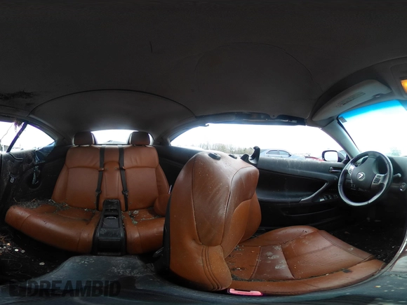 2012 Lexus IS 250 C with VIN JTHFF2C27C2525193, listed as a IAAI auction lot 41623953 with Not Provided miles and . Bid and sale history available at DreamBid. Image 17.