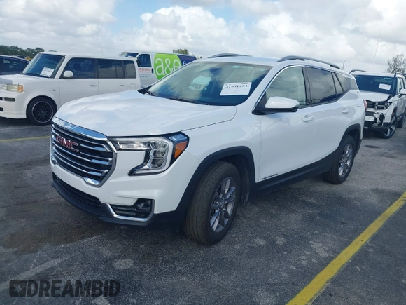2024 GMC Terrain SLT with VIN 3GKALVEG2RL279907, listed as a IAAI auction lot 41951454 with 22,325 mi miles. Bid and sale history available at carsss.com. Image 17.