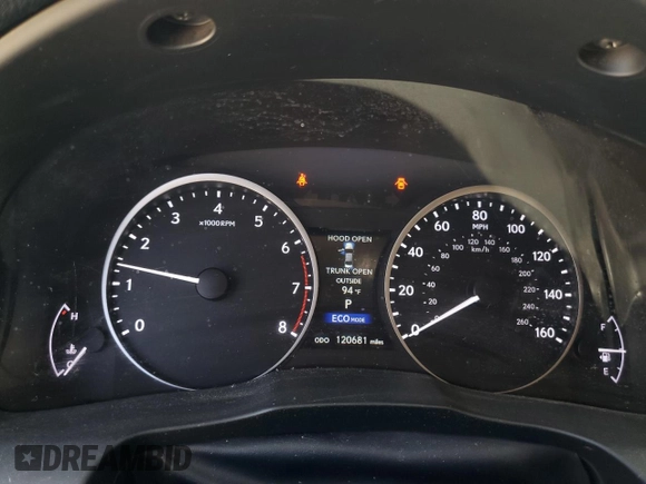 2014 Lexus ES 330 with VIN JTHBK1GG6E2110461, listed as a Copart auction lot 60861345 with 120,681 mi miles and Salvage title. Bid and sale history available at DreamBid. Image 9.
