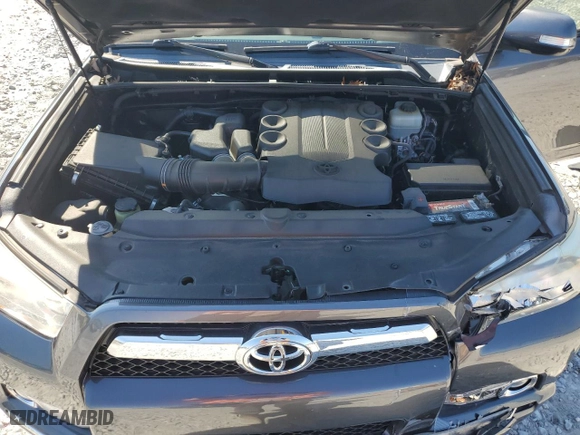 2013 Toyota 4Runner SR5 with VIN JTEZU5JR8D5047285, listed as a Copart auction lot 46625565 with 162,527 mi miles and Salvage Title. Bid and sale history available at carsss.com. Image 13.