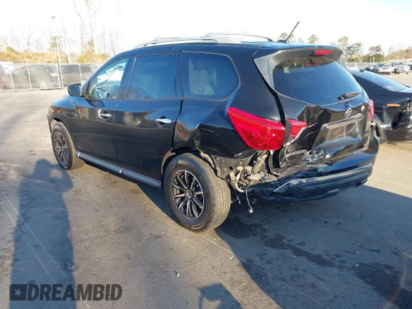 2018 Nissan Pathfinder S with VIN 5N1DR2MN0JC638981, listed as a IAAI auction lot 41823136 with 159,217 mi miles and . Bid and sale history available at DreamBid. Image 3.