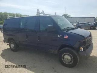 2005 Ford Econoline Cargo with VIN 1FTNE24W15HB22604, listed as a Copart auction lot 52352495 with 227,339 mi miles and Salvage Title. Bid and sale history available at carsss.com. Image 4.