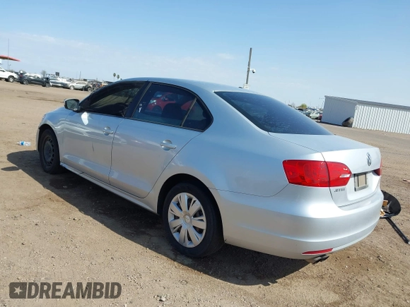 2012 Volkswagen Jetta Sedan SE w/Convenience PZEV with VIN 3VWDP7AJ7CM314787, listed as a IAAI auction lot 41950485 with 120,886 mi miles. Bid and sale history available at carsss.com. Image 3.