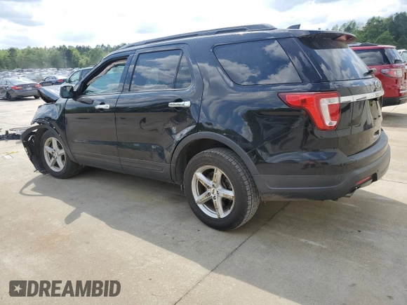 2018 Ford Explorer z VIN 1FM5K7BH2JGA82975, wystawiony jako Copart lot #51466485 z przebiegiem Nie podano mil oraz Szkoda całkowita • Salvage title. Historia ofert i sprzedaży dostępna na DreamBid. Obrazek 2.