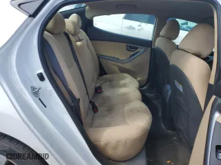 2013 Hyundai Elantra GLS with VIN 5NPDH4AE2DH361606, listed as a Copart auction lot 49897735 with 136,262 mi miles and Salvage Title. Bid and sale history available at carsss.com. Image 10.