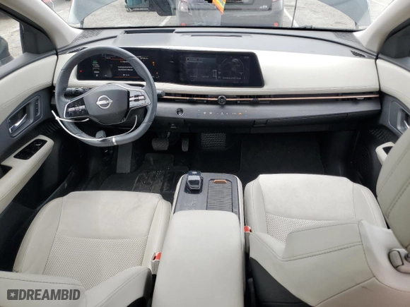 2023 Nissan ARIYA PREMIERE with VIN JN1BF0BA7PM410961, listed as a Copart auction lot 48062515 with 17,340 mi miles and Salvage Title. Bid and sale history available at carsss.com. Image 8.